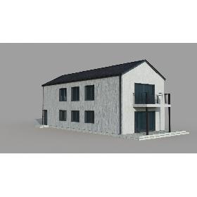 3D Realistic Modern Building - PBR